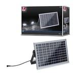 Paulmann 94552 Park + Light Éclairage extérieur Panneau solaire IP65 max. 10 W Chargeur solaire Argent Accessoires Lumière de garage