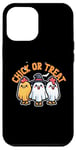 Coque pour iPhone 12 Pro Max Chick or Treat, joli dicton amusant d'Halloween