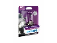 Philips Visionplus 12972Vpb1 Bättre Säkerhet Och Komfort, 55 W, 12 V, H7, Halogen, 3250 K, 1 Styck