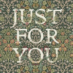 Vintage Flowers Foliage Blackthorn by William Morris - 'Just For You' Blank Card