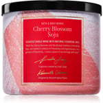 Bath & Body Works Cherry Blossom Soju scented candle 411 g