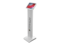 Compulocks Ipad 10.2" Space Enclosure Brandable Floor Stand - Kiosk - Tyverisikker - For Nettbrett - Låsbar - Høyverdig Aluminium - Hvit - Skjermstørrelse: 10.2" - Plassering På Gulv - For Apple 10.2-Inch Ipad (7. Generasjon, 8. Generasjon, 9. Gener