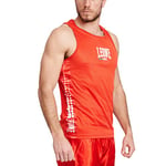 LEONE 1947, Gilet de Boxe, Rouge, M, AB726