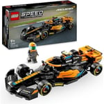 LEGO Speed Champions 76919 McLaren 2023 Formel 1 racingbil, leksaksfordon orange, svart, vit