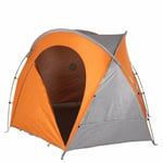 LittleLife Family Beach Shelter Tent with Zip Door to Protect from Wind and Rain