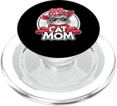 Cat Mom Happy Mother's Day For Cat Lovers Family PopSockets PopGrip pour MagSafe