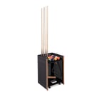 RS Barcelona - Mou Outdoor Floor Cue Rack, Black - Pelit - Yonoh