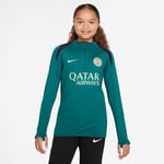 Paris Saint-germain Treningsgenser Dri-fit Strike Drill - Geode Teal/bordeaux/oransje Barn - Nike, størrelse XS: 122-128 cm