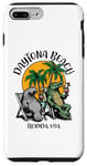 Coque pour iPhone 7 Plus/8 Plus Daytona Beach Florida USA Motif crocodile lamantin amusant