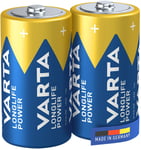 Varta Högenergi LR14 C batterier - 2 st