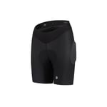 Lyhyet shortsit Assos Trail Naisten Liner Shorts musta L