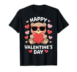 Valentine's Day Funny Teddy Bear Heart Love Valentines T-Shirt