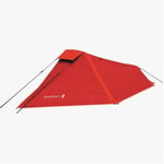 Highlander Blackthorn 1-Person Tent Red Lightweight Solo Backpack Camping