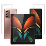 4-in-1 Hydrogel Skärmskydd Samsung Galaxy Z Fold 2 Transparent/Genomskinlig