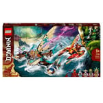 LEGO NINJAGO Catamaran Boat Ship Battle Ninja Set 71748 New & Sealed FREE POST