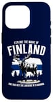 iPhone 16 Pro Finland's Beauty Adventure Nature Outfit Moose Scandinavian Case