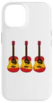 iPhone 14 Acoustic Guitar Spanish Flag Guitarist Musician Spain Case