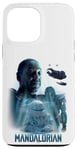 Coque pour iPhone 13 Pro Max Star Wars The Mandalorian Grogu Moff Gideon Collage