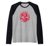 Disney Mulan Dragon Symbol Manche Raglan