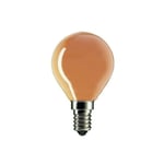 Glödlampa klot orange E14 15W