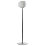 Gregg Media Floor Lamp E27, Graphite/White