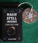 NEW! SPIRIT OF EQUINOX - MAGIC SPELL 15 INCENSE CONES - BLACK OPIUM - PROTECTION