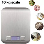 Digital 10kg Kitchen Scales Electronic Balance LCD Food Weight Postal Scale