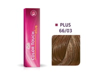 Wella Professionals Wella Professionals, Color Touch Plus, Ammonia-Free, Semi-Permanent Hair Dye, 66/03 Dark Blonde Natural Golden Intense, 60 Ml For Women