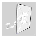 TV mount,Table Top TV Stand TV Wall Bracket White Screen Display Bracket Thickened Type Rotation TV Rack Universal Telescopic(Color:White,Size:A)