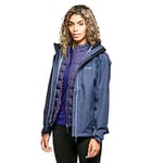 Berghaus Women's Fellmaster Interactive Waterproof Gore Tex Jacket, mood indigo, 16 UK