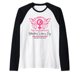 Support The Supporter Accelerate Action Women Volunteer Crew Raglan Baseball Tee