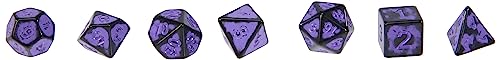 Dice4friends DIC37396 Jeu de dés Antique Dark Knight : Violet (7)