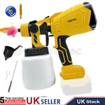 Spray Gun Cordless Fence Wall Paint Sprayer Electric Airless HVLP For Dewalt XR