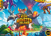 Iello | King of Monster Island | Board Game | Ages 10+ | 1 to 5 Players | 45-60 mins Minutes Playing Time