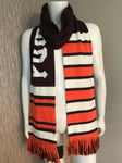 FENTY X PUMA EXTRA LONG KNITTED VARSITY SCARF DOUBLE LAYERED BNWT