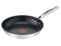 Tefal Duetto+ G7180434, Rund, Allmän Matlagning, Svart, Rostfritt Stål, Titanium Force, 250 ° C, Rostfritt Stål