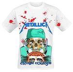 METALLICA - CRASH COURSE IN - Size M - New T Shirt - 45 - T72z