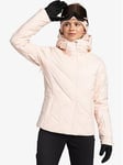 Roxy Womens Snow Drift Ski Jacket - Pale Pink, Pink, Size M, Women