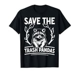 Save The Trash-Pandas Street Cats Vintage Raccoon T-Shirt