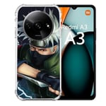 Cokitec Coque Renforcée pour Xiaomi Redmi A3 Manga Naruto Kakashi