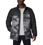 Columbia Pike Lake Jacket, Doudoune Homme, Black Mod Camo Print/Black, Taille XXL