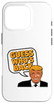 Coque pour iPhone 16 Pro The Comeback Commander : l'inauguration de Donald Trump