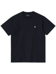 Carhartt WIP Chase Tee - Dark Navy Colour: Dark Navy, Size: X Large