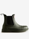 Hunter Chelsea Commando (matte), Green, Size 7, Women