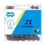 KMC Z1 Narrow Brown Chain 112 Links For Single Speed