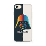 ERT GROUP Coque de téléphone Portable pour Apple Iphone 7/8/ SE 2/ SE 3 Original et sous Licence Officielle Star Wars Motif Darth Vader 005 adapté à la Forme du téléphone Portable, Coque en TPU