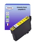 Cartouche Compatible pour Epson XP102, XP202, XP205, XP212, XP215, XP225, XP30, XP302, XP305, XP312 remplace Epson T1814 (18XL) Jaune - T3AZUR