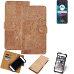 FOR Motorola Edge 30 SMARTPHONE CASE COVER WALLETCASE CORK