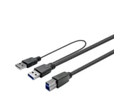 VivoLink USB 3.0 ACTIVE CABLE A MALE - (PROUSB3AB20C-DUAL)