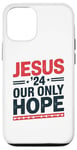 Coque pour iPhone 14 Jesus 24' Our Only Hope Awesome Christian Tees Bags, Decor